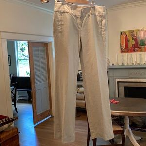 Loft 100% linen Marisa trouser pants